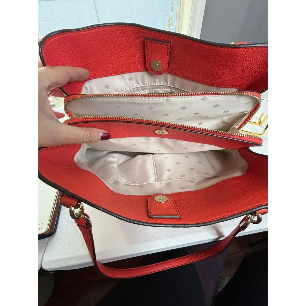 Kate Spade New York Jackson Leather Medium Shoulder Bag | GUC